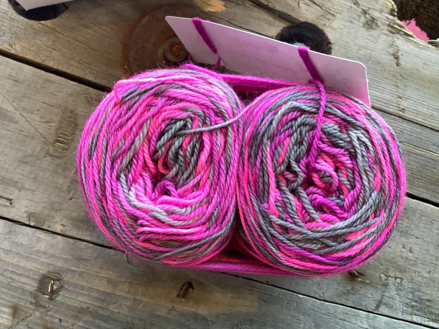 Sock Star - Stripes - Orchid