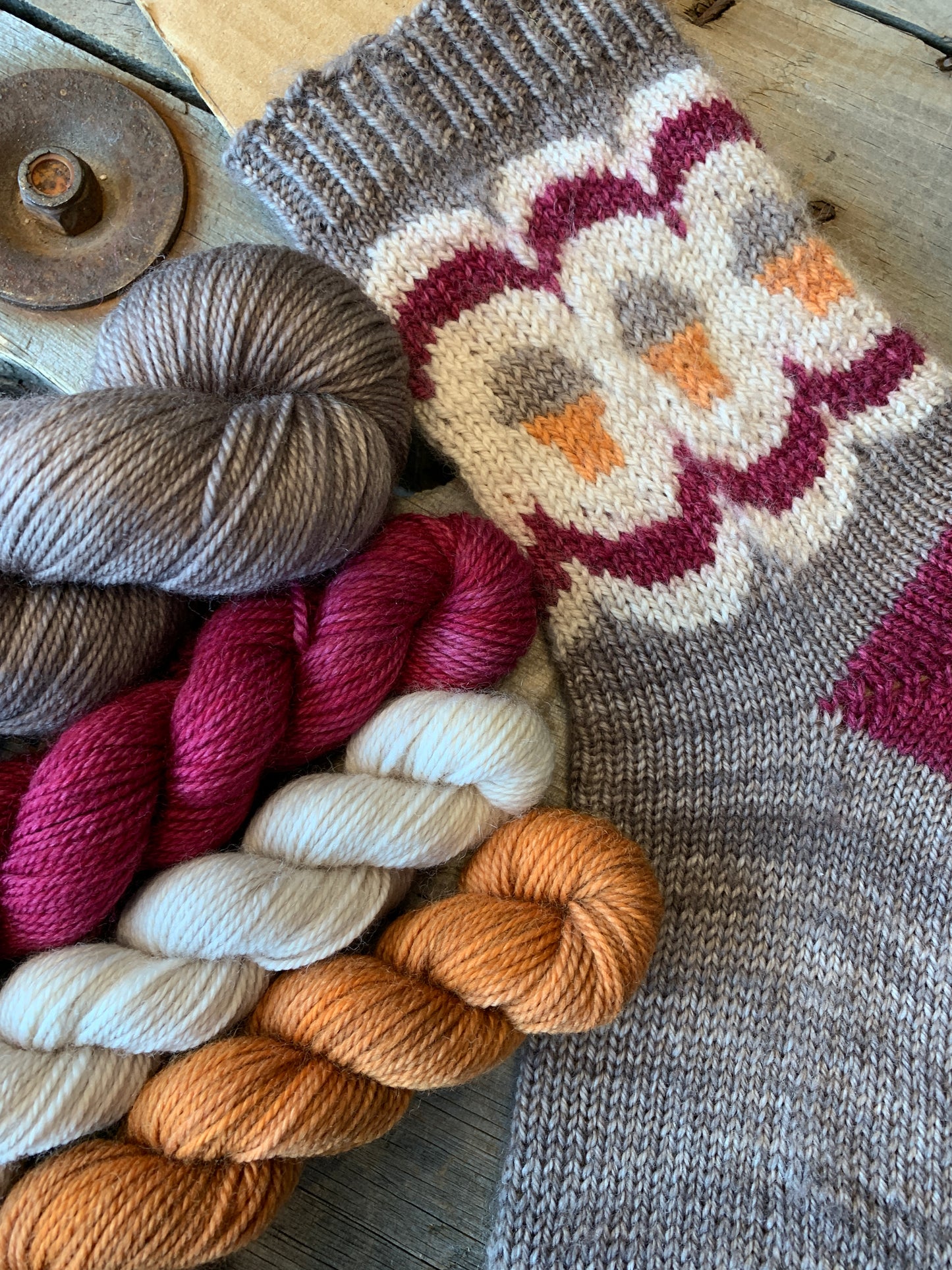 KIT Chaussettes Coaticook par Elyse D’Amours Designs