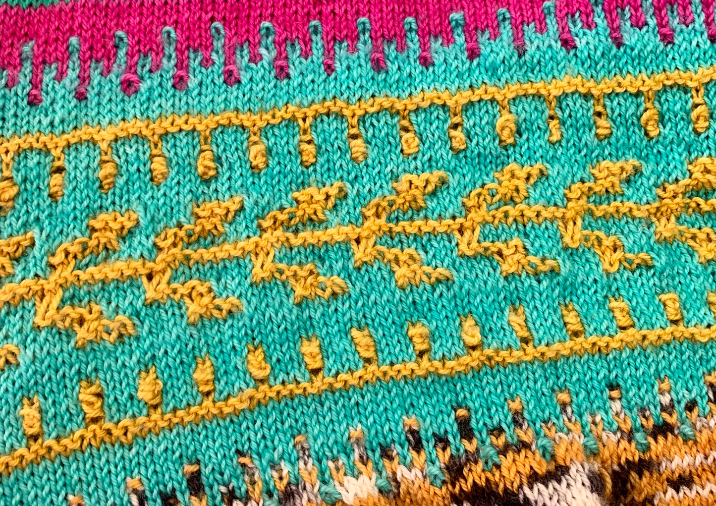 Patron Châle Nouveau Monde - TRICOT