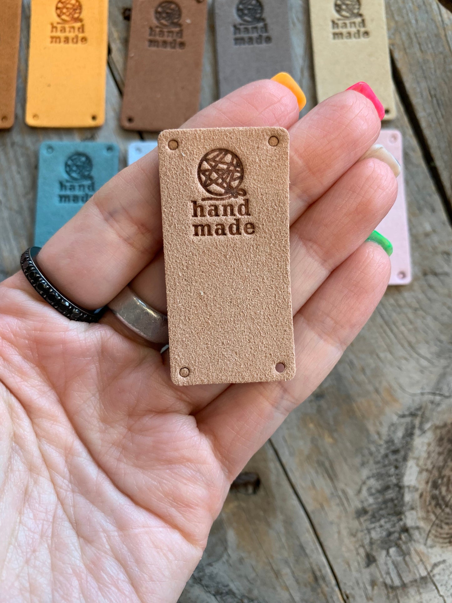 Étiquettes à projet - Hand made 🧶