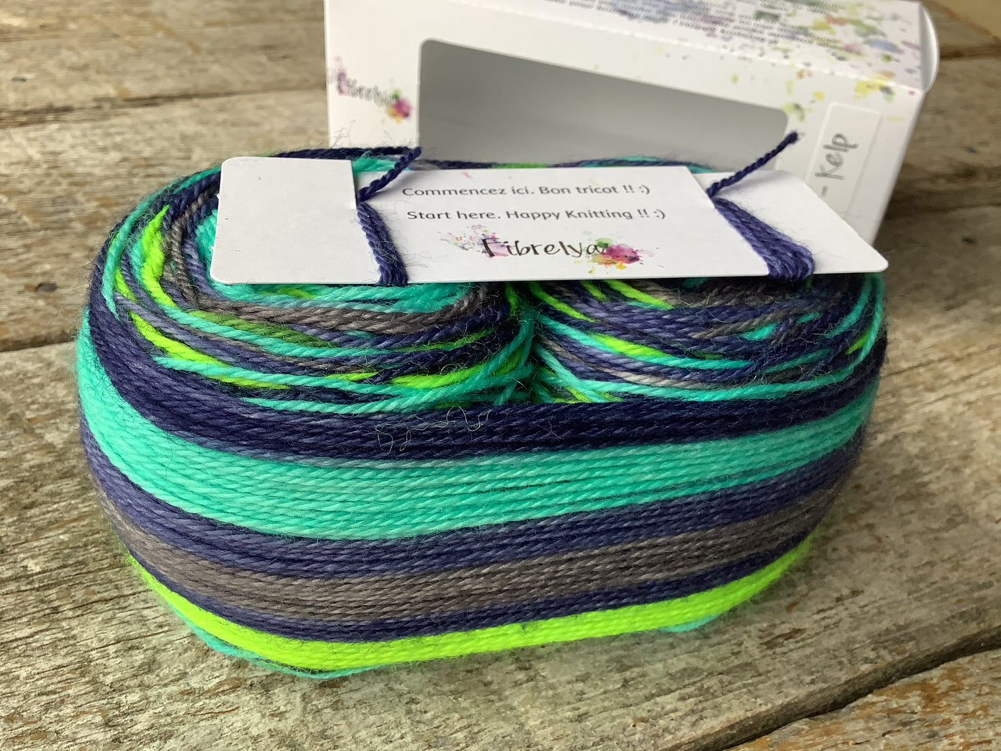 Sock Star - Stripes - Kelp