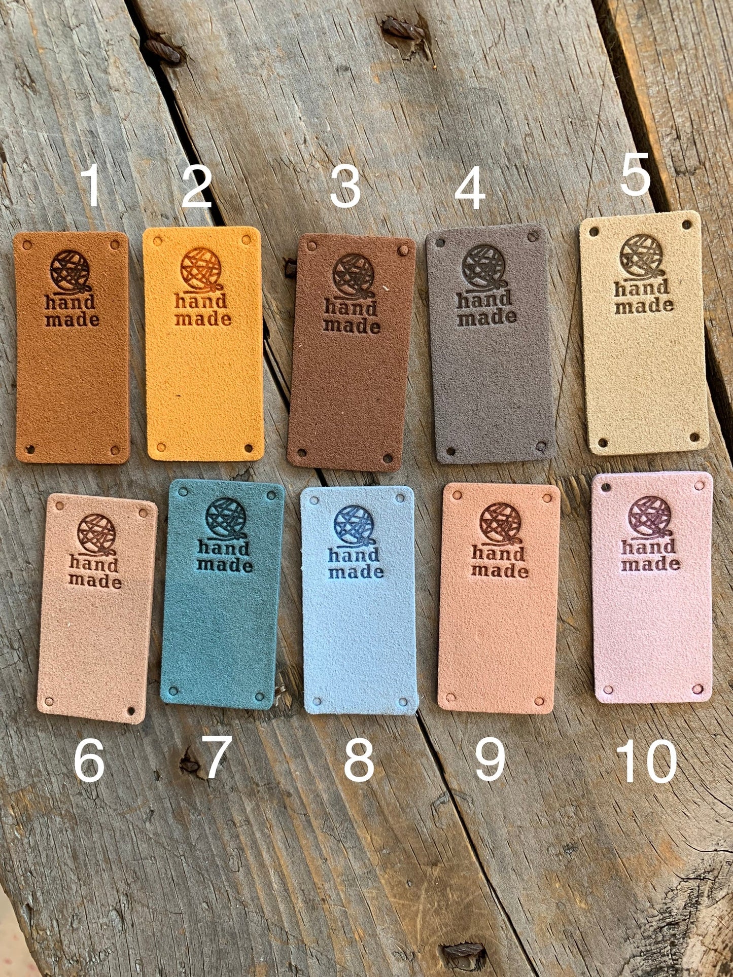 Étiquettes à projet - Hand made 🧶