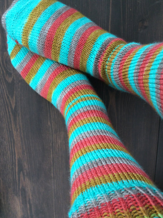 Sock Star - Stripes - Aloha