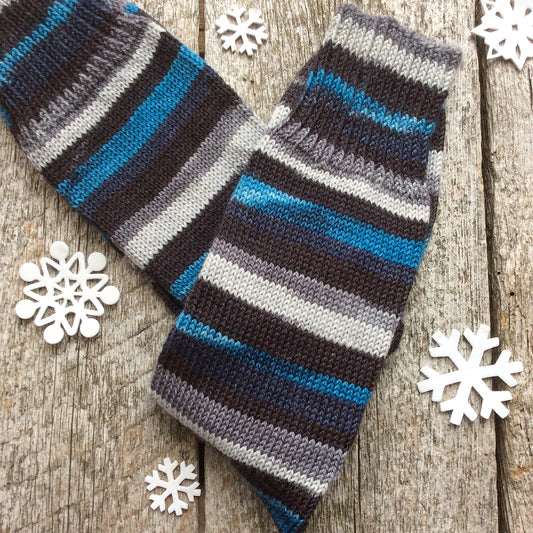 Sock Star - Crazy Stripes - Antarctic