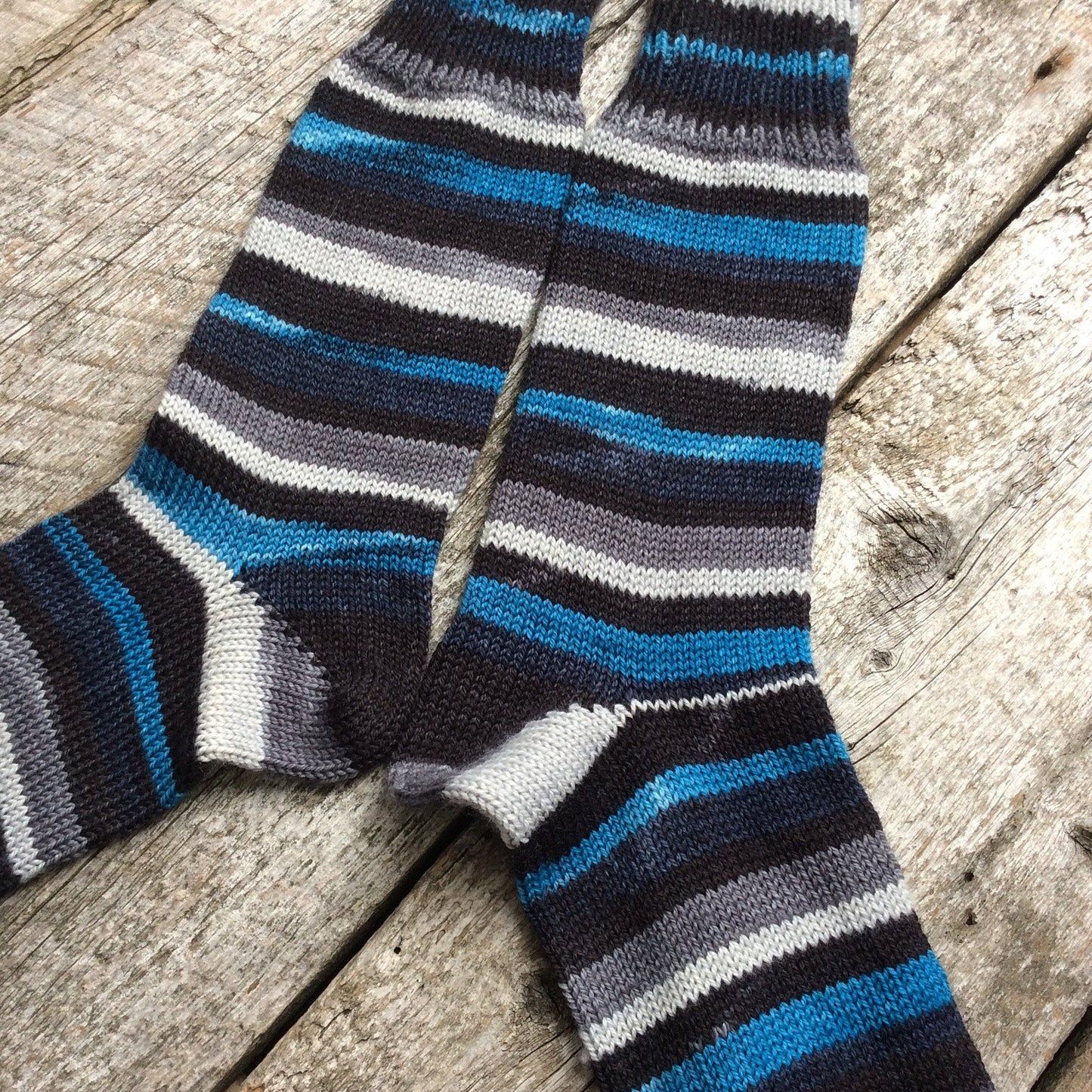 Sock Star - Crazy Stripes - Antarctic