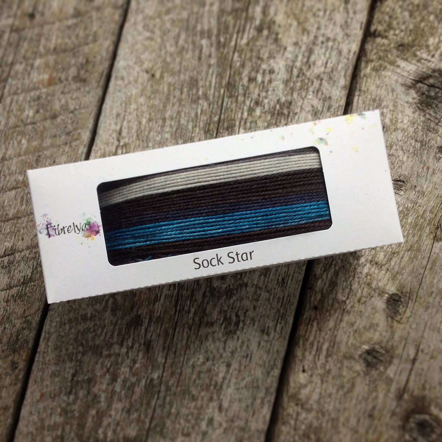 Sock Star - Crazy Stripes - Antarctic