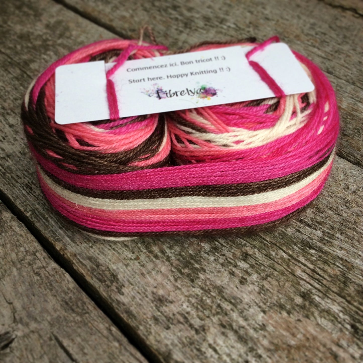 Sock Star - Stripes - Cherry Blossom