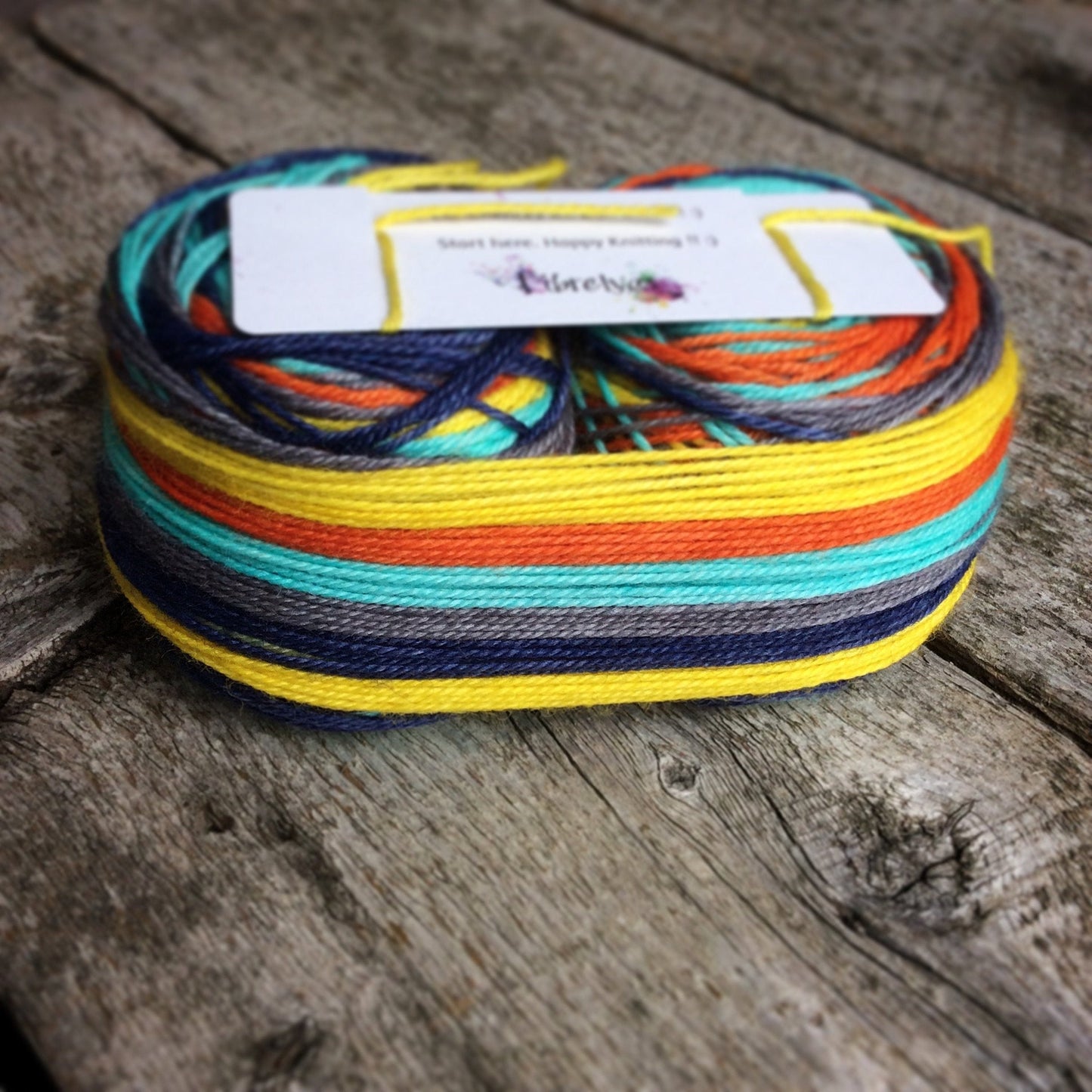 Sock Star - Stripes - Sunset Beach