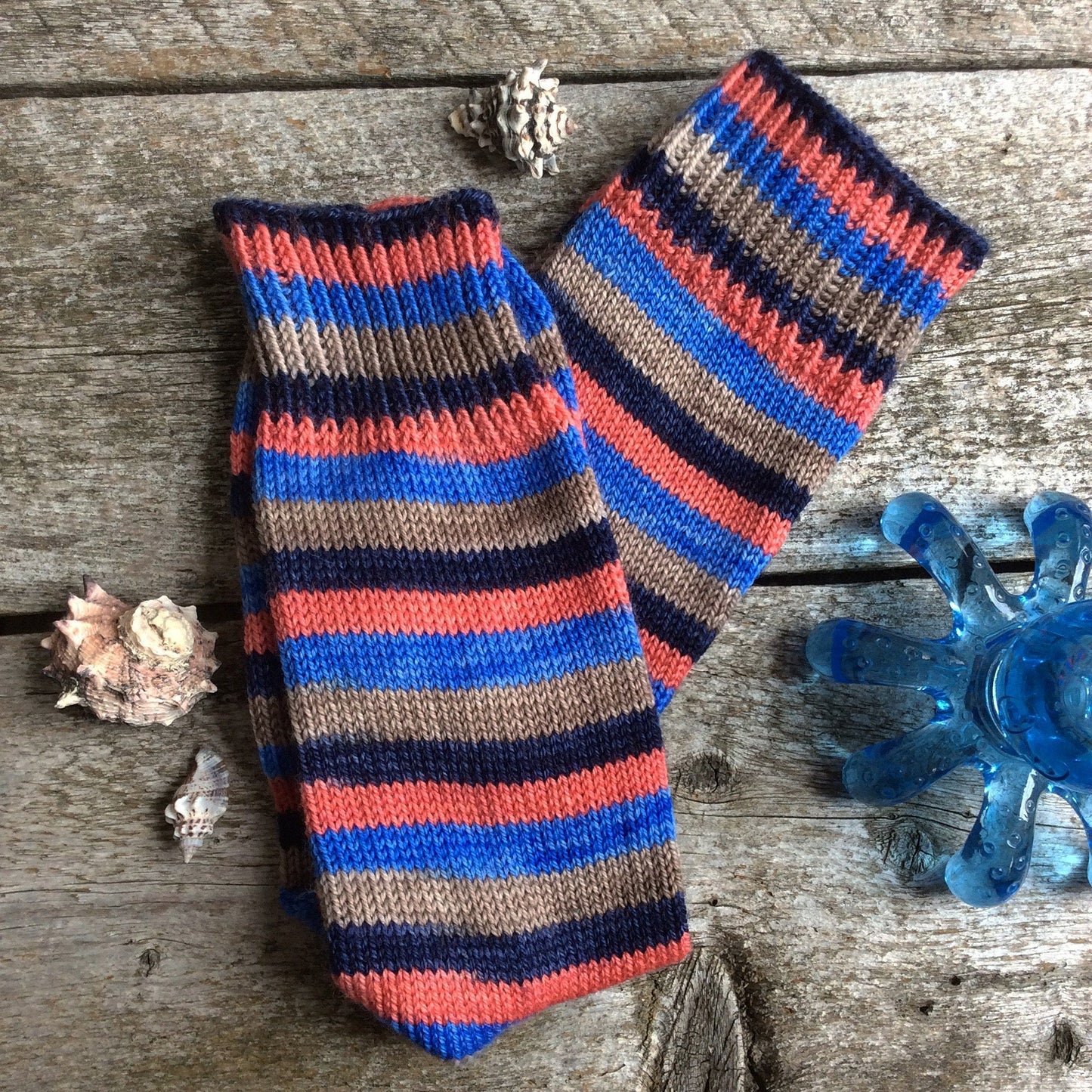 Sock Star - Stripes - Reef