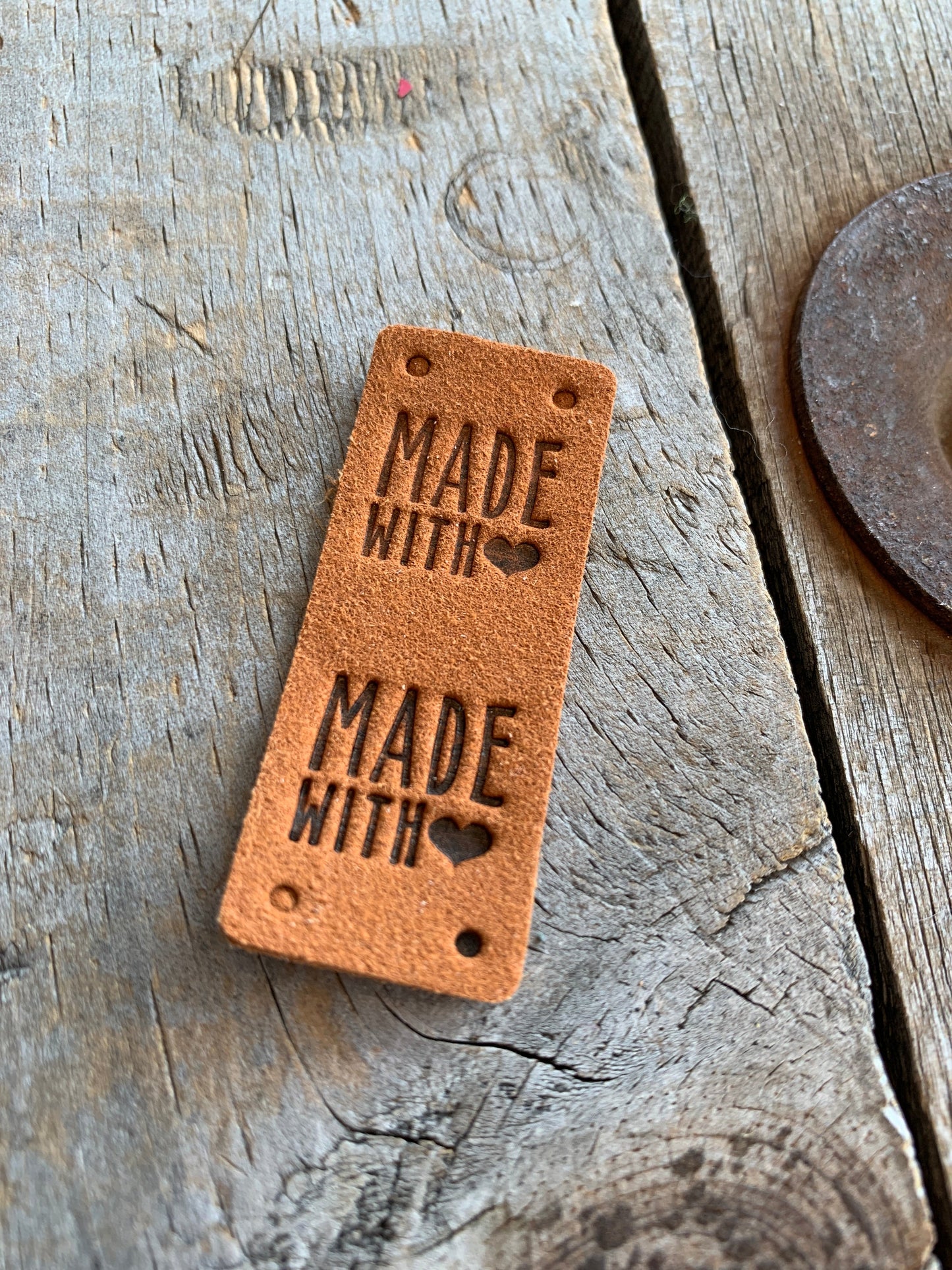 Étiquettes à projet - Made With ♥️