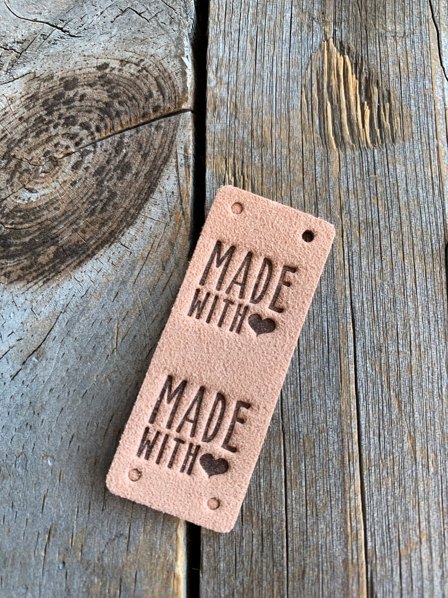 Étiquettes à projet - Made With ♥️