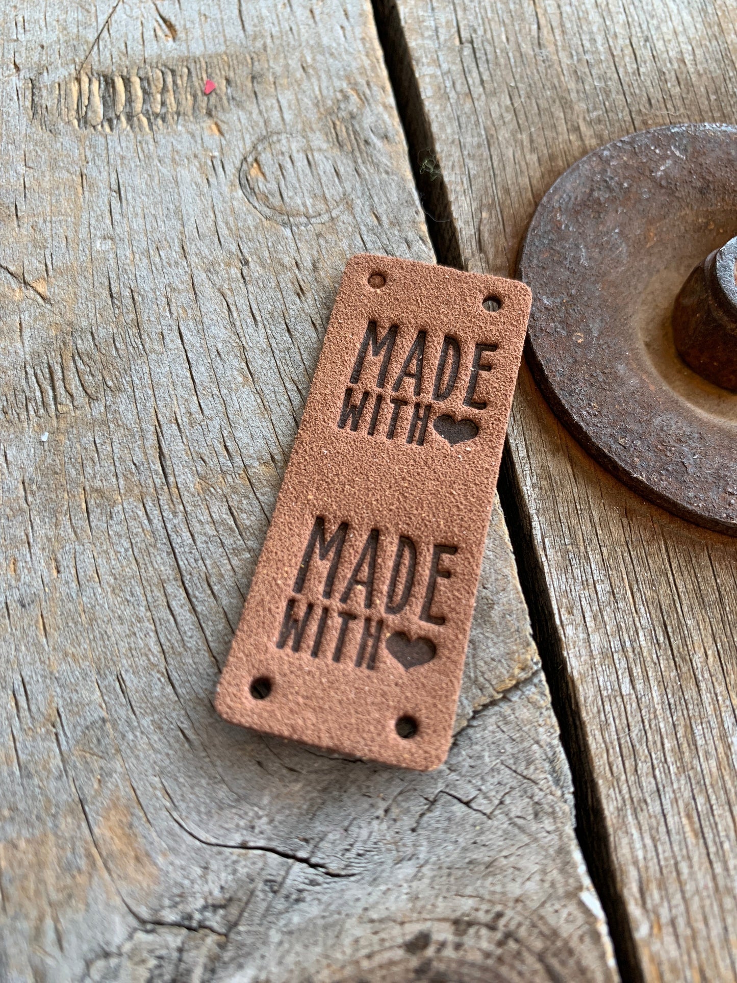 Étiquettes à projet - Made With ♥️