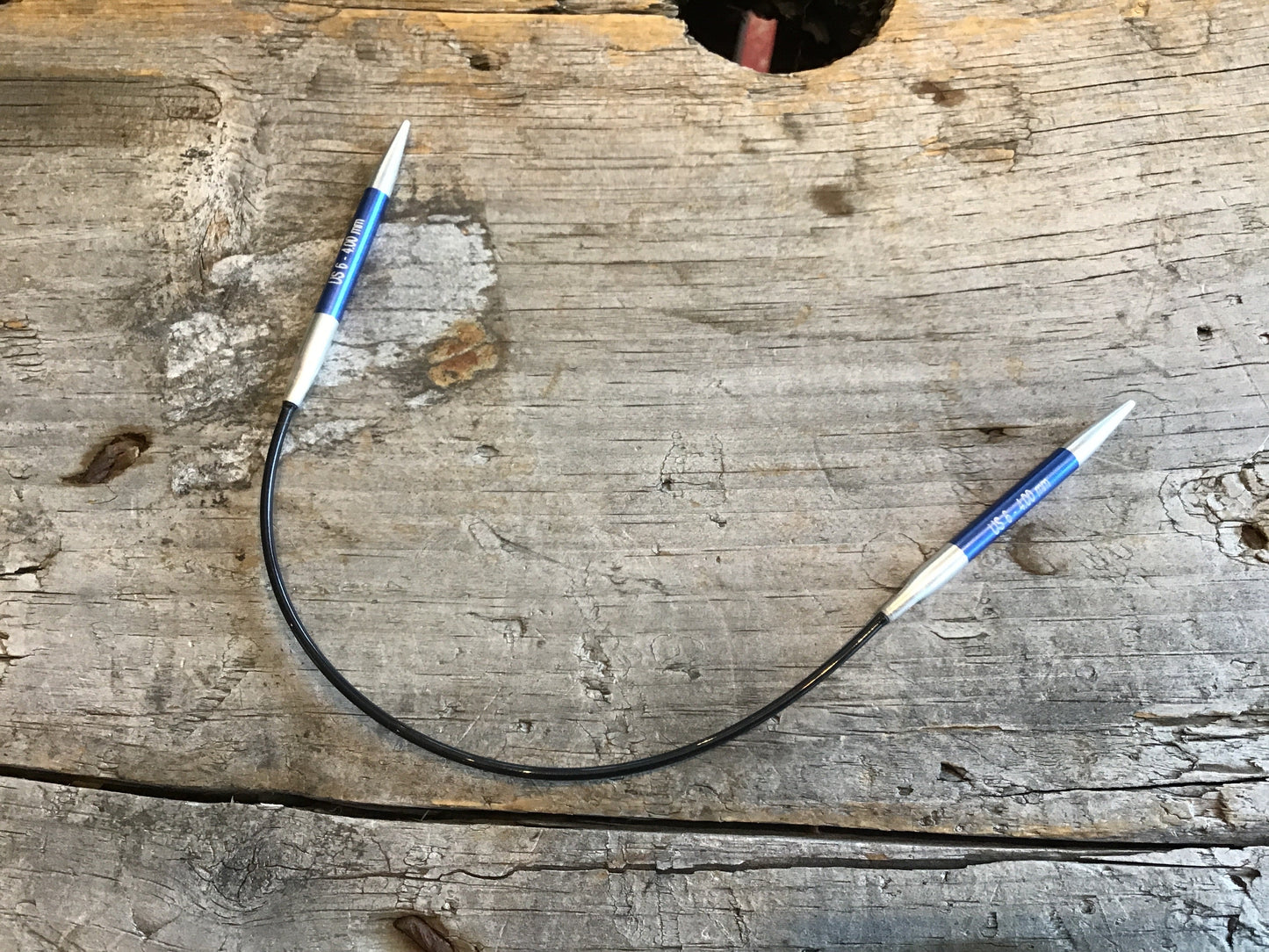 Knit Pro- ZING - aiguilles circulaires fixes 9" - 22.5cm en aluminium/ aluminum fixed circular
