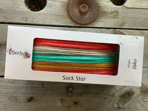 Sock Star - Stripes - Aloha