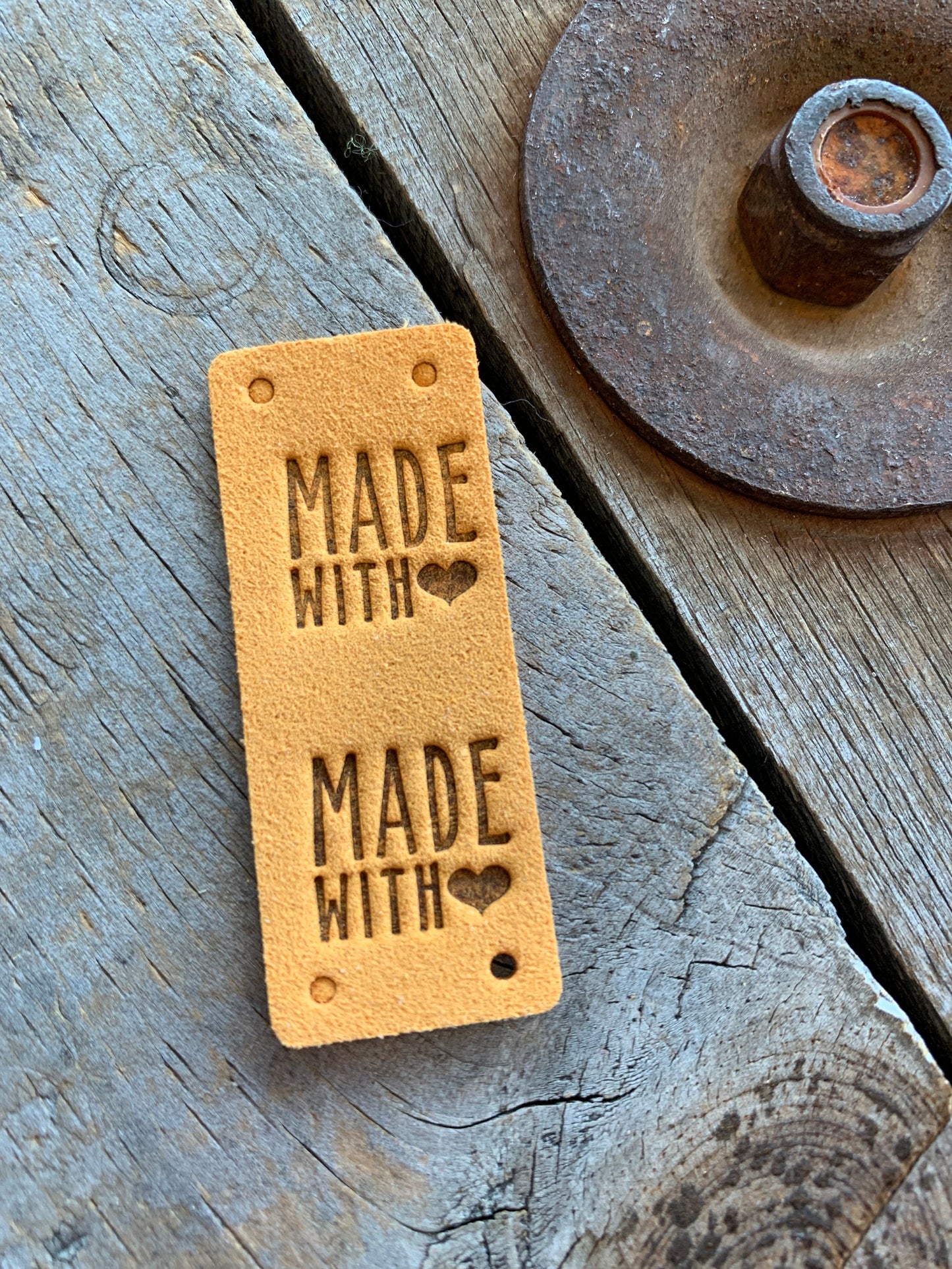 Étiquettes à projet - Made With ♥️