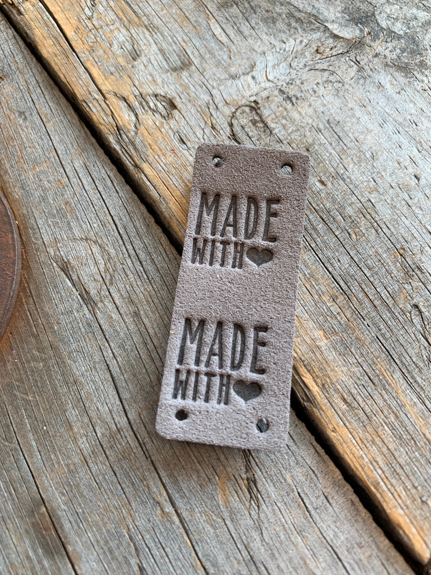 Étiquettes à projet - Made With ♥️