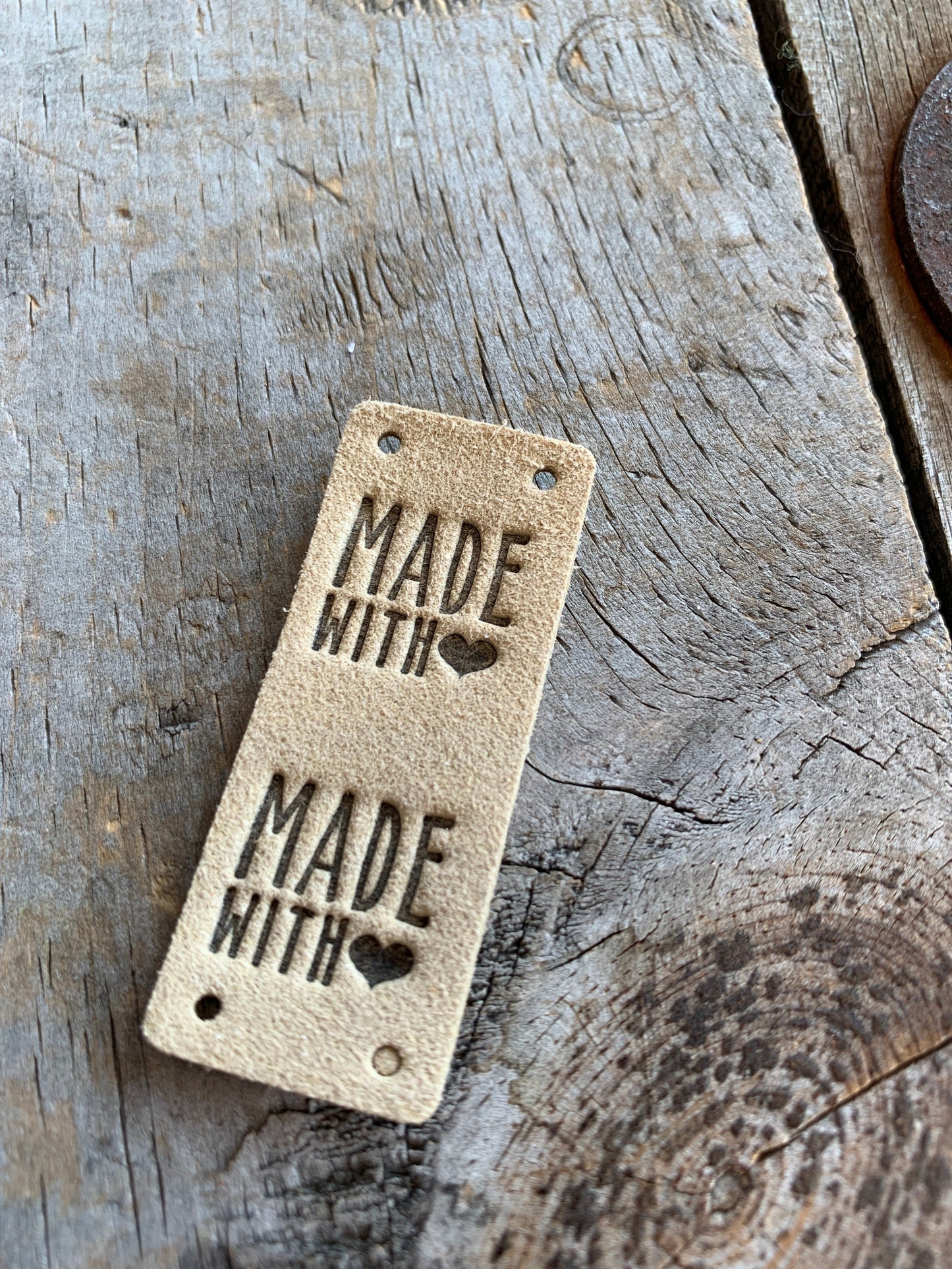 Étiquettes à projet - Made With ♥️